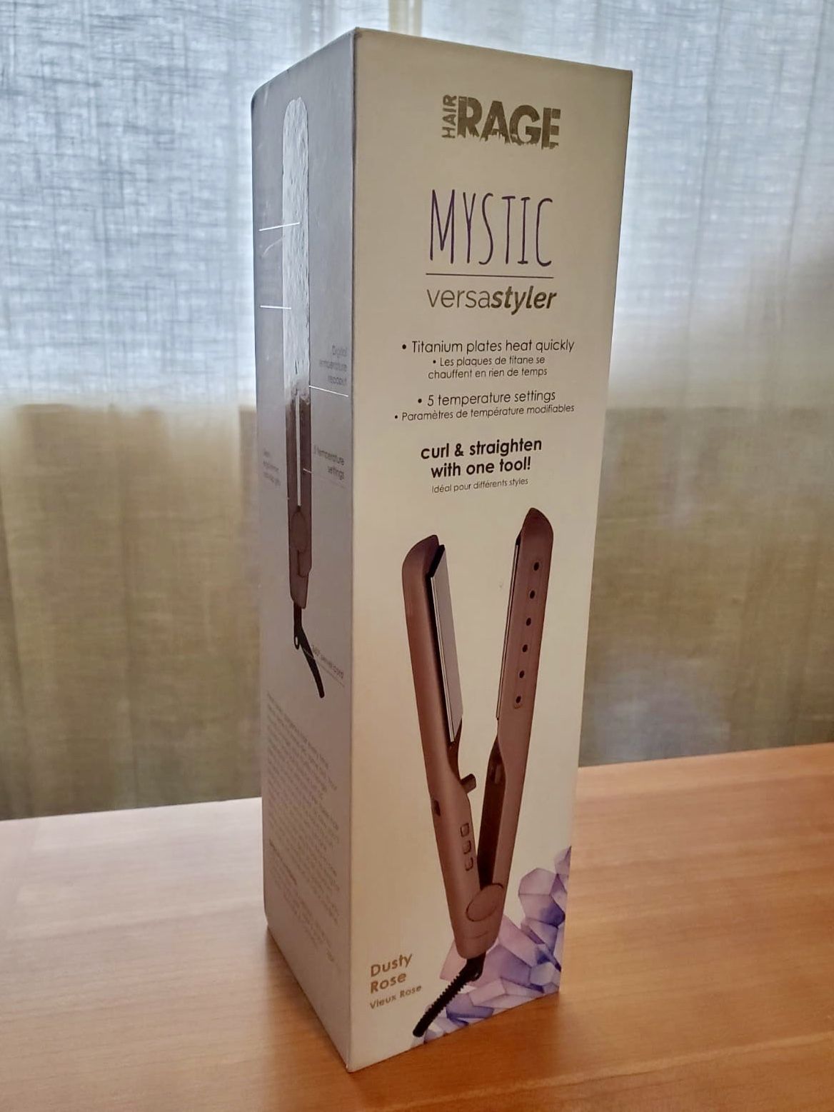 Curler & Straightener - Hair Rage 2 in 1 Mystic Versa Styler