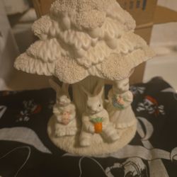 Easter bunnies handcrafted