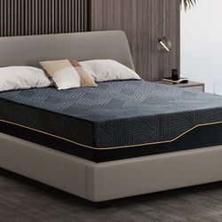 Urgent pickup - King size mattress and frame for sale