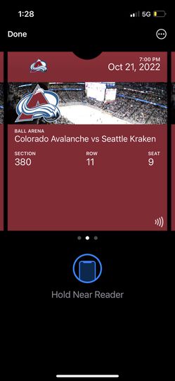 Colorado Avalanche vs Seattle Kraken 10/21 x 3 Tickets Thumbnail