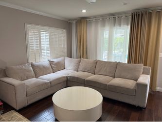 modern L-shaped sectional sofa Size : 95 X 125