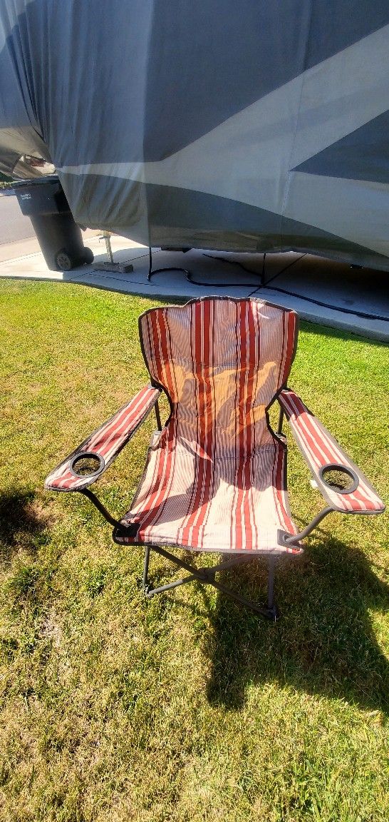 Camping Chairs..set Of 2 Chairs..Good Condition!