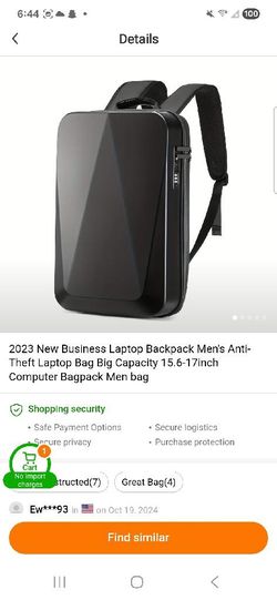 New Backpack - Hardshell With Lock/charging Port