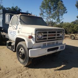 Old GMC And Chevy 2 Ton Trucks