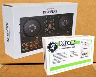 Pioneer DJ 2 Channel Controller Rekordbox Serato Mixer Mackie Mixer 5 Channel Package 🚨 No Credit Needed 🚨 No Credit Needed 🚨