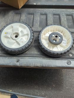 Toro new never used Self-propelled 8-In Rear Geared Wheels