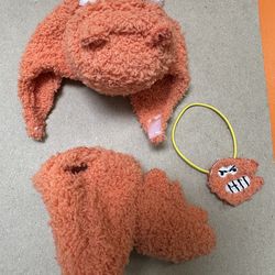 Soft Orange LABUBU Suit with Matching Crossbody (Doll Not Included)