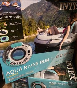 New in Box River Tubes / Pool Floats Lounge Chair