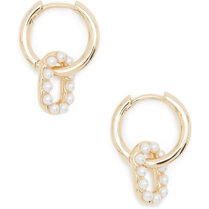 AllSaints Women's Pearl Link Huggies