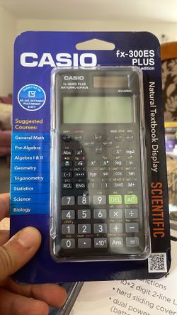 Casio fx-300 ES PLUS + Caliber -240 Functions