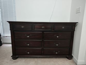 Dark Wood Dresser