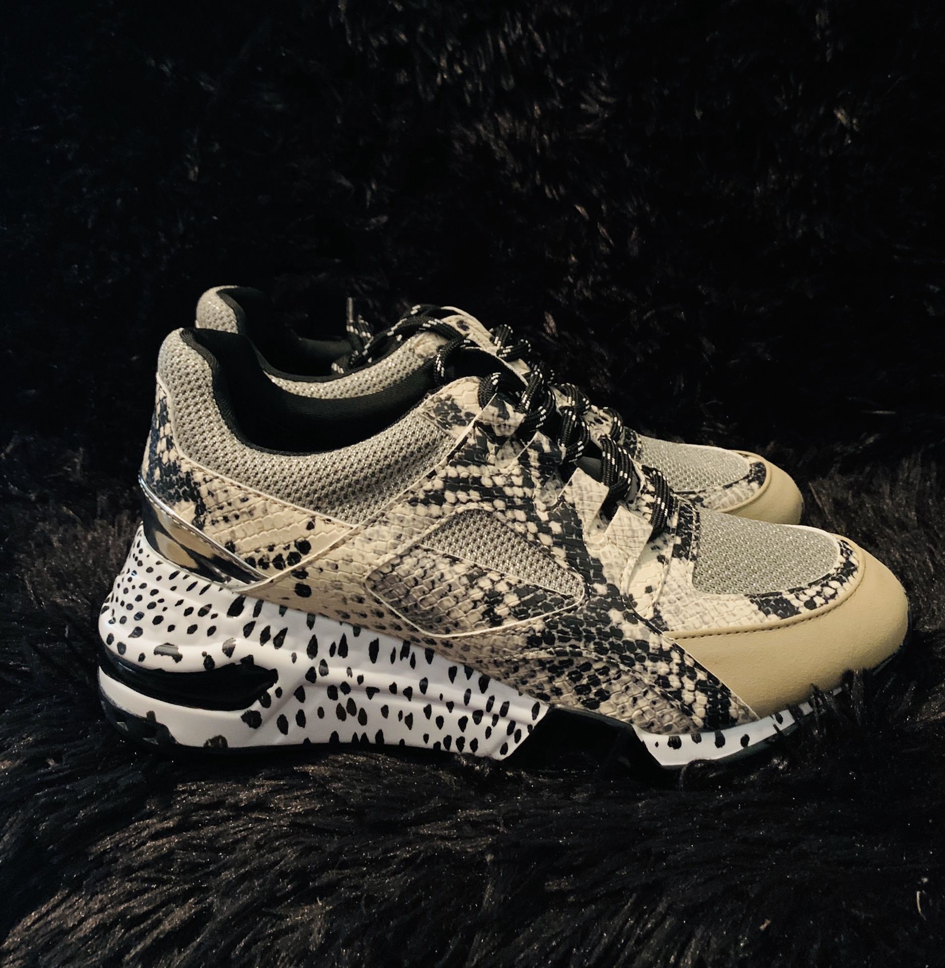 Steve Madden Animal Print Sneakers