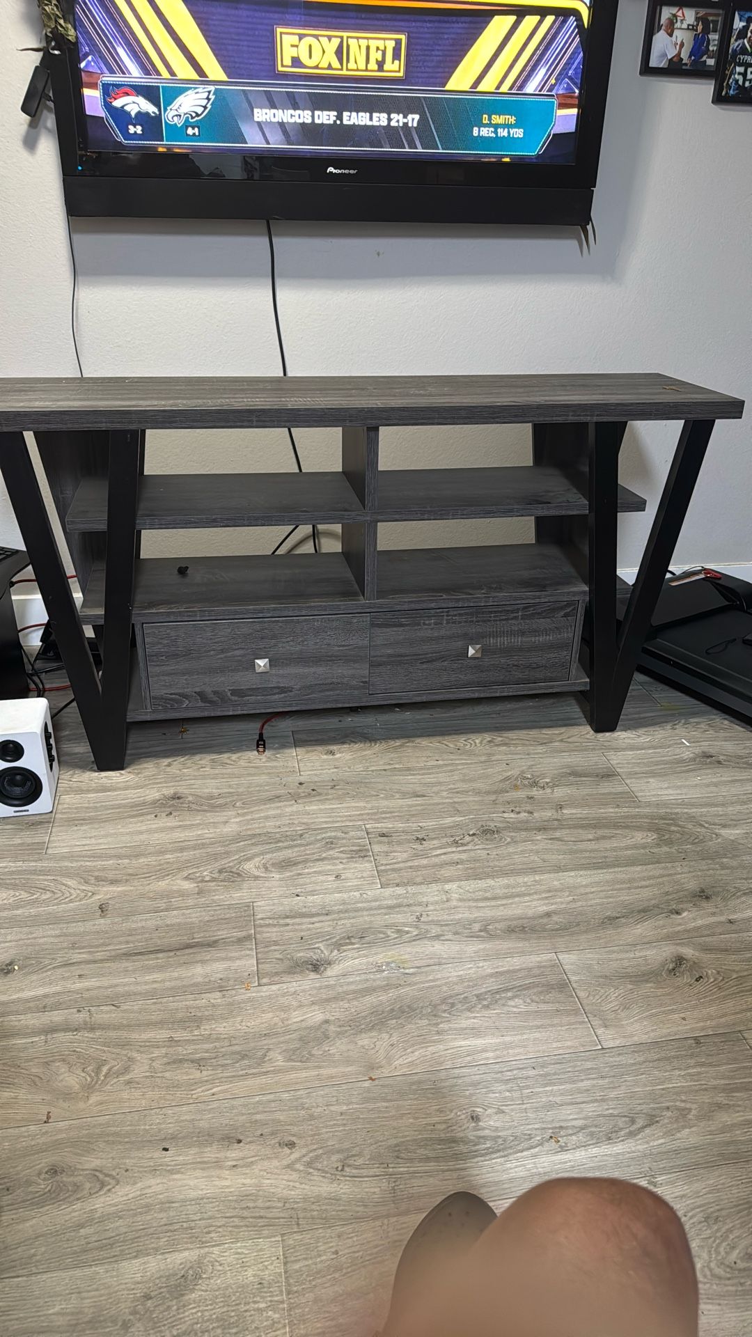 Tall TV Stand Cabinet