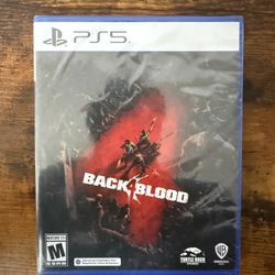 New PS5 Game: Back 4 Blood