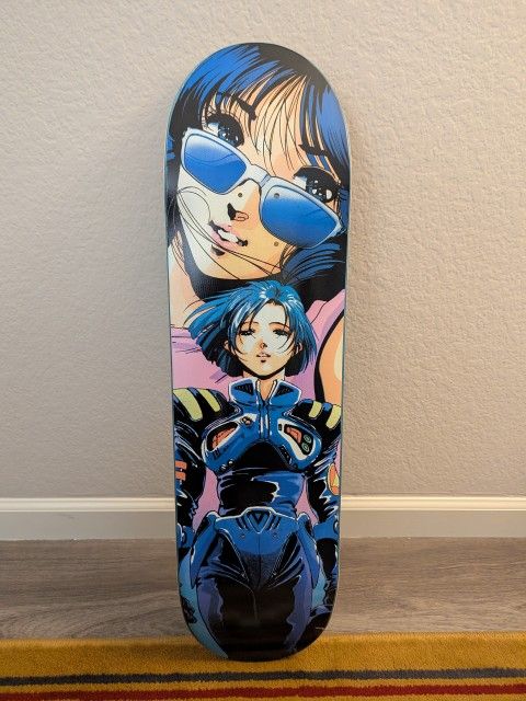 Macross Robotech Anime Skateboard Deck