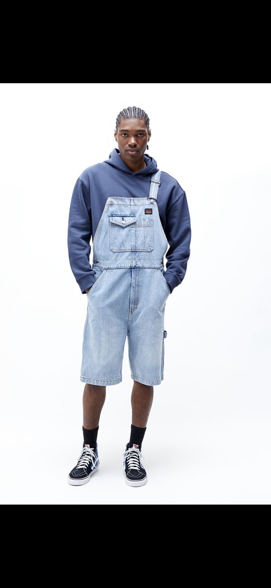 LEVIS 10" OVERALLS SHORTS 