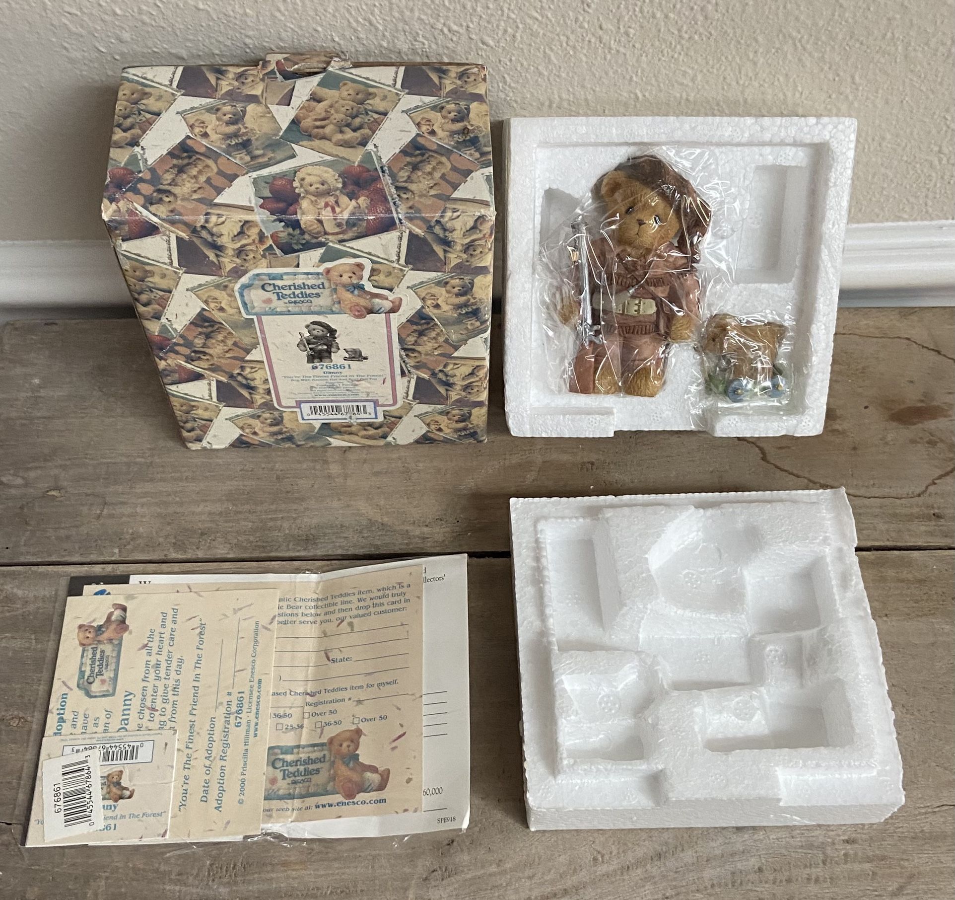 NEW Cherished Teddies 2000 Danny You're The First Friend In The Forest just $8 xox