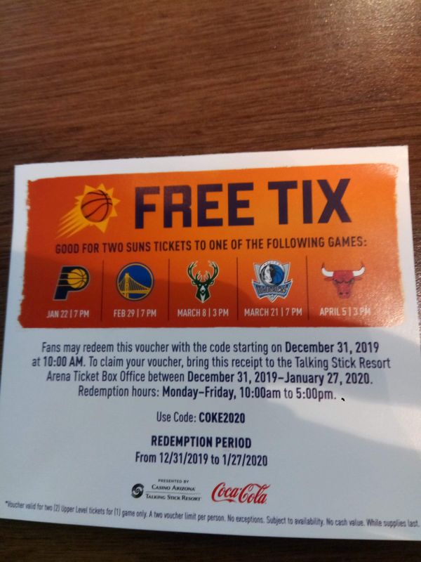 phoenix suns tickets
