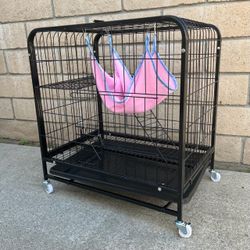 Metal Cage,  Cat Kennel For Small Animals