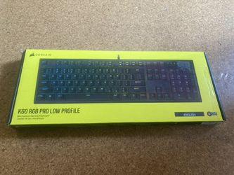 Corsair K60 Rgb Pro Low Profile Gaming Keyboard