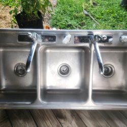 Large Compartment Concession Sink