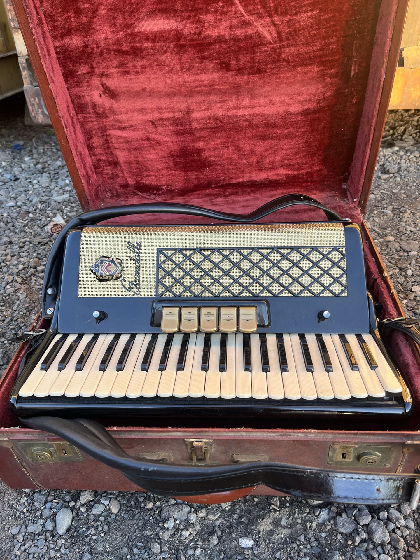 Vintage RARE Scandalli Accordion