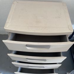 Plastic 4-Drawer Storage Unit (Sterilite)