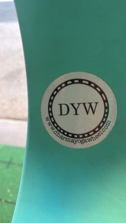 Dharma yoga wheel