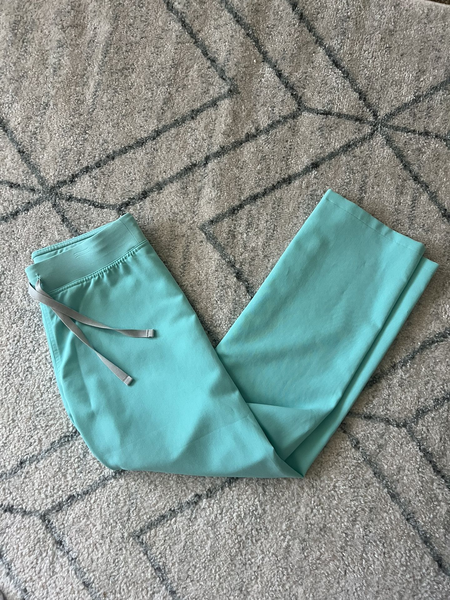 FIGS Women’s Fresh Aqua Livingston Scrub Pants Size XS/P PO1714