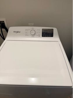 Whirlpool washer and dryer