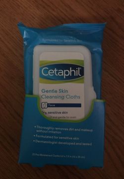 Cetaphil cleansing cloth 5.00