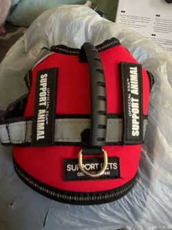Emotional support vest & heavy duty leash $25.