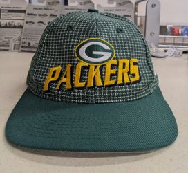 Green Bay Packers Logo Athletic NFL Pro Line Vintage Strapback Hat