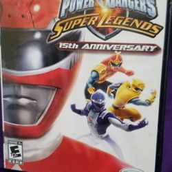 PS2 -POWER RANGER -SUPER FRIENDS 15TH ANNIVERSARY