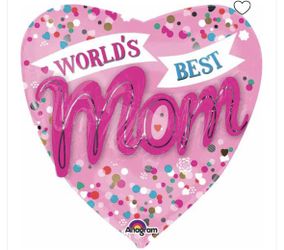 Worlds Best Mom Jumbo Balloon 