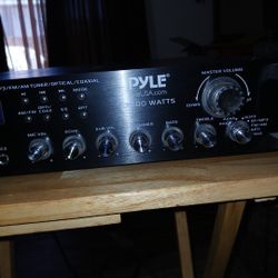Pyle 3000 Watts/P3001BT /professional Stereo Amplifier W/bt/mp3/fm/am Tuner/ Optical /coaxial