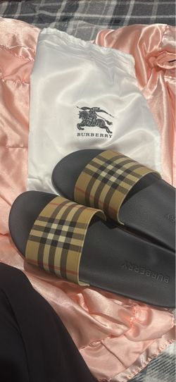 Burberry slides size 12 men