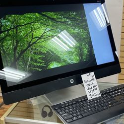 HP all in one touchscreen 27 inch