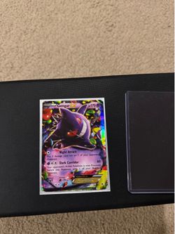 Pokemon Gengar-EX #34/119 (Damaged)