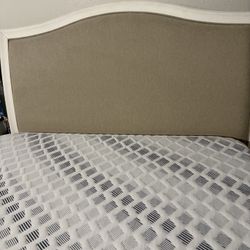 Moving Sale- Full Size Bed Frame W/USB Port – No Mattress