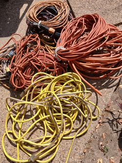 Various electrical cords