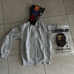 Grey Bape Sweater 