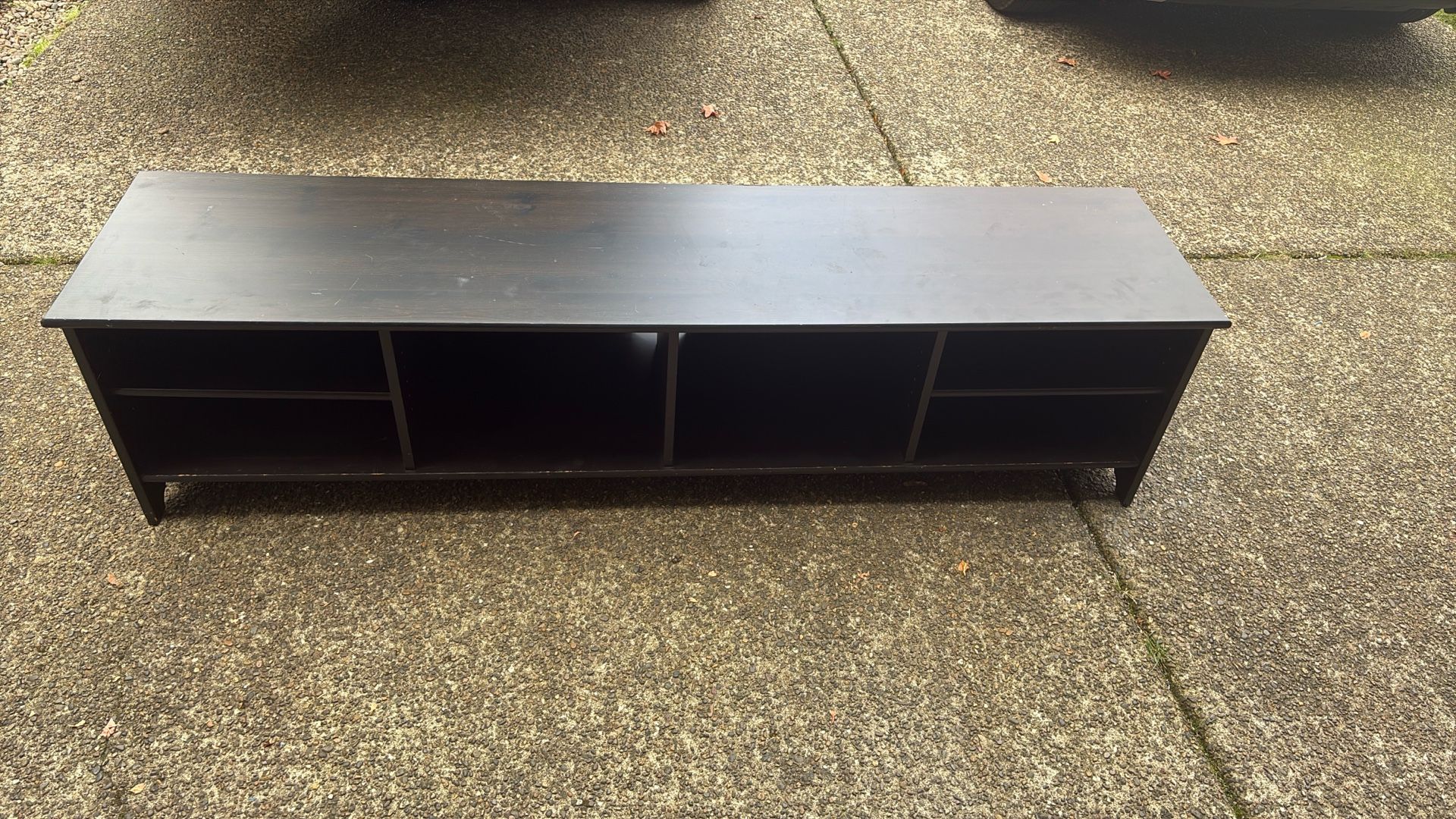 Free Entertainment Stand - Solid Wood