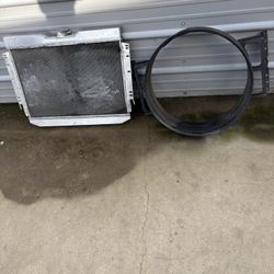 1964 chev.  Impla.   Radiator and trout.   