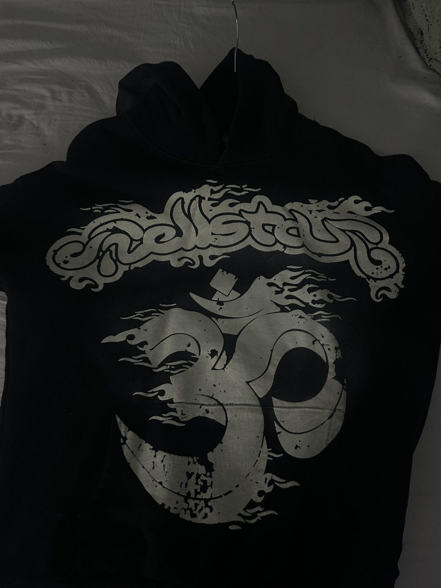 Black Hellstar Hoodie Size Small