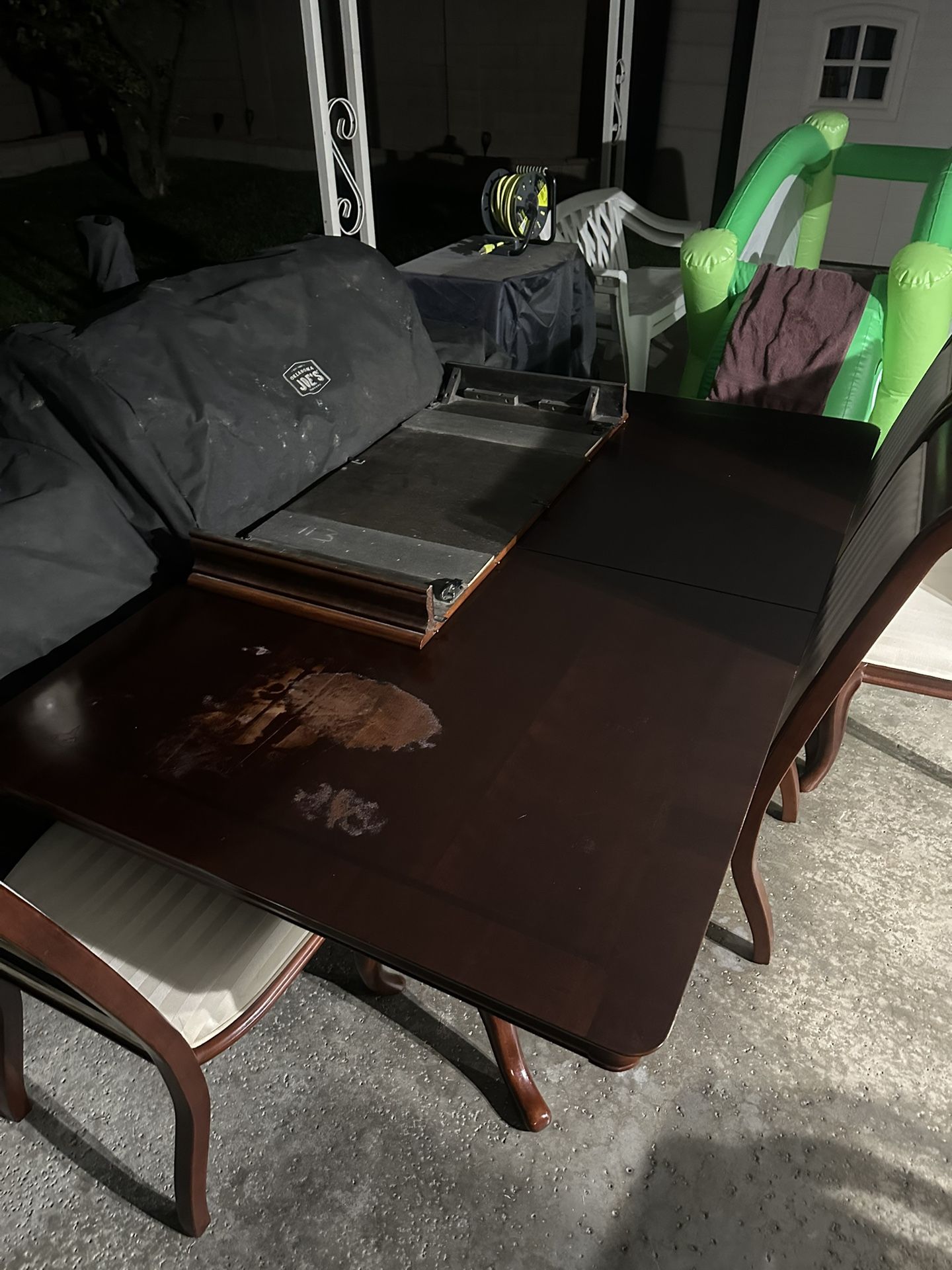Big Dining Room Table & Chair