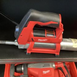 Milwaukee M12 Grease Gun (Tool-Only) $140