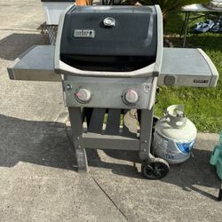 Weber Bbq Grill Propane Tank Not Included