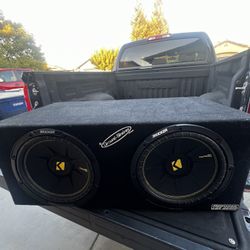 Kicker Comp C Dual Subs 10”