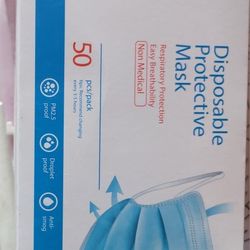 Disposable Protcetive Masks And Face Shields